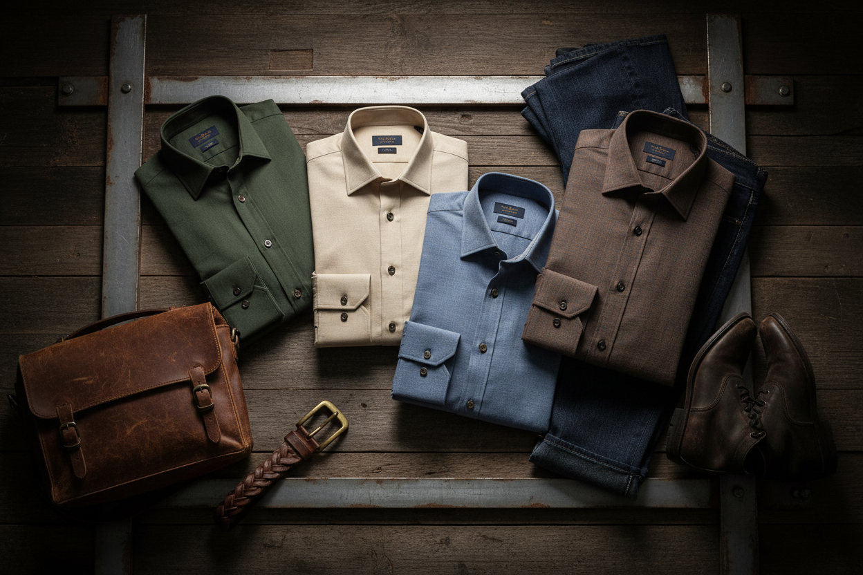 How to Choose Premium Men Shirts for Office Wear | Style Guide  The-Rugged