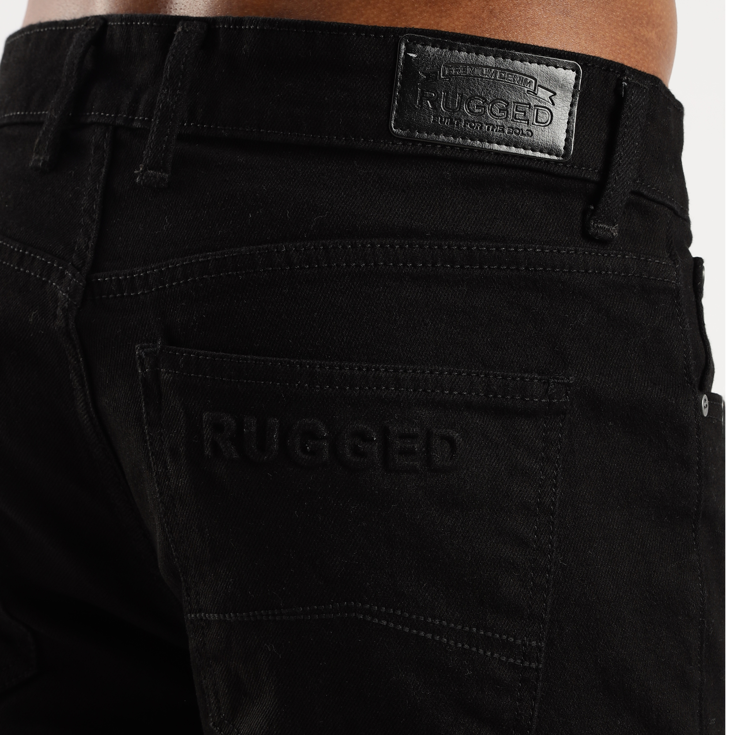 The-Rugged Sleek Bootcut Jeans for Men – Shadow Trail