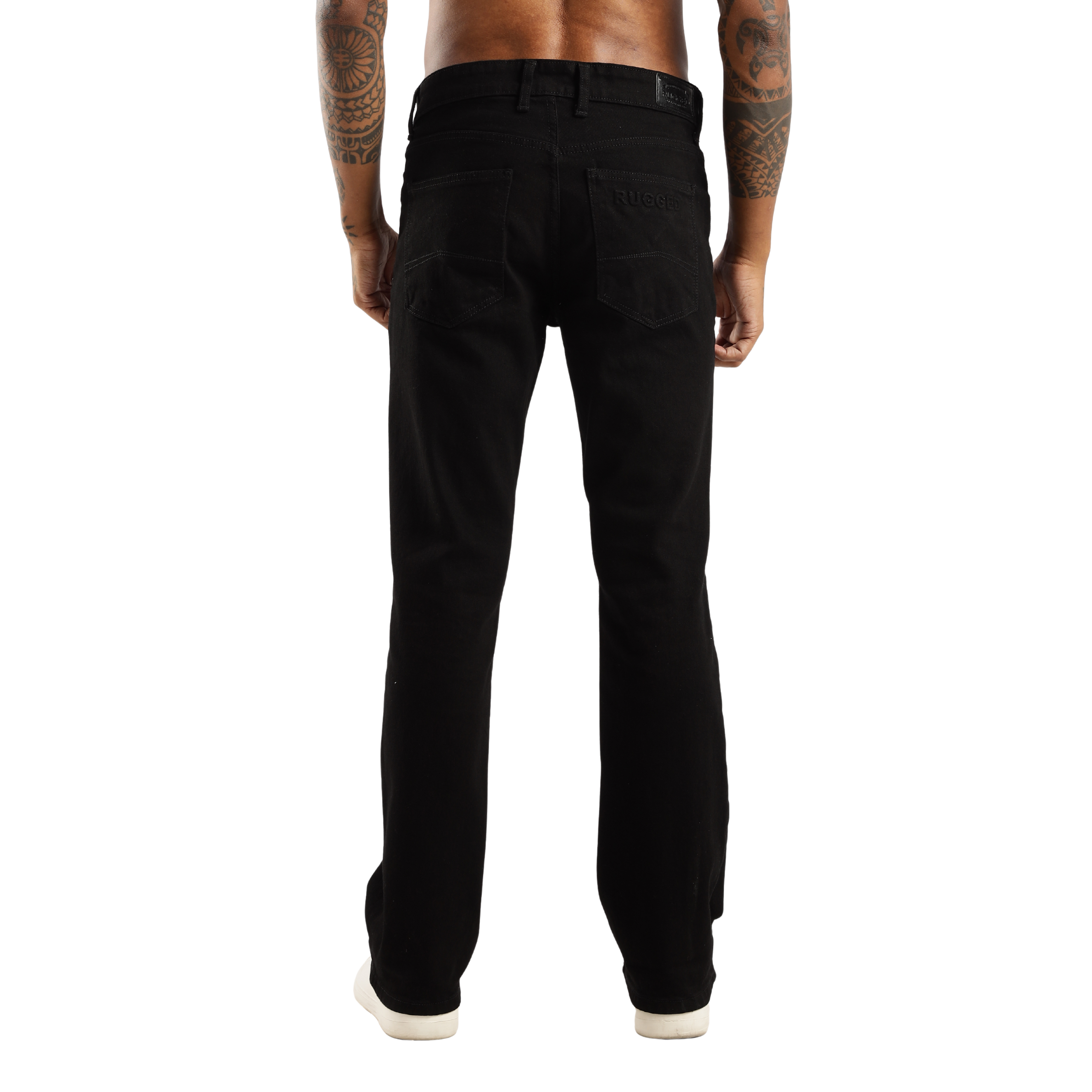 The-Rugged Sleek Bootcut Jeans for Men – Shadow Trail