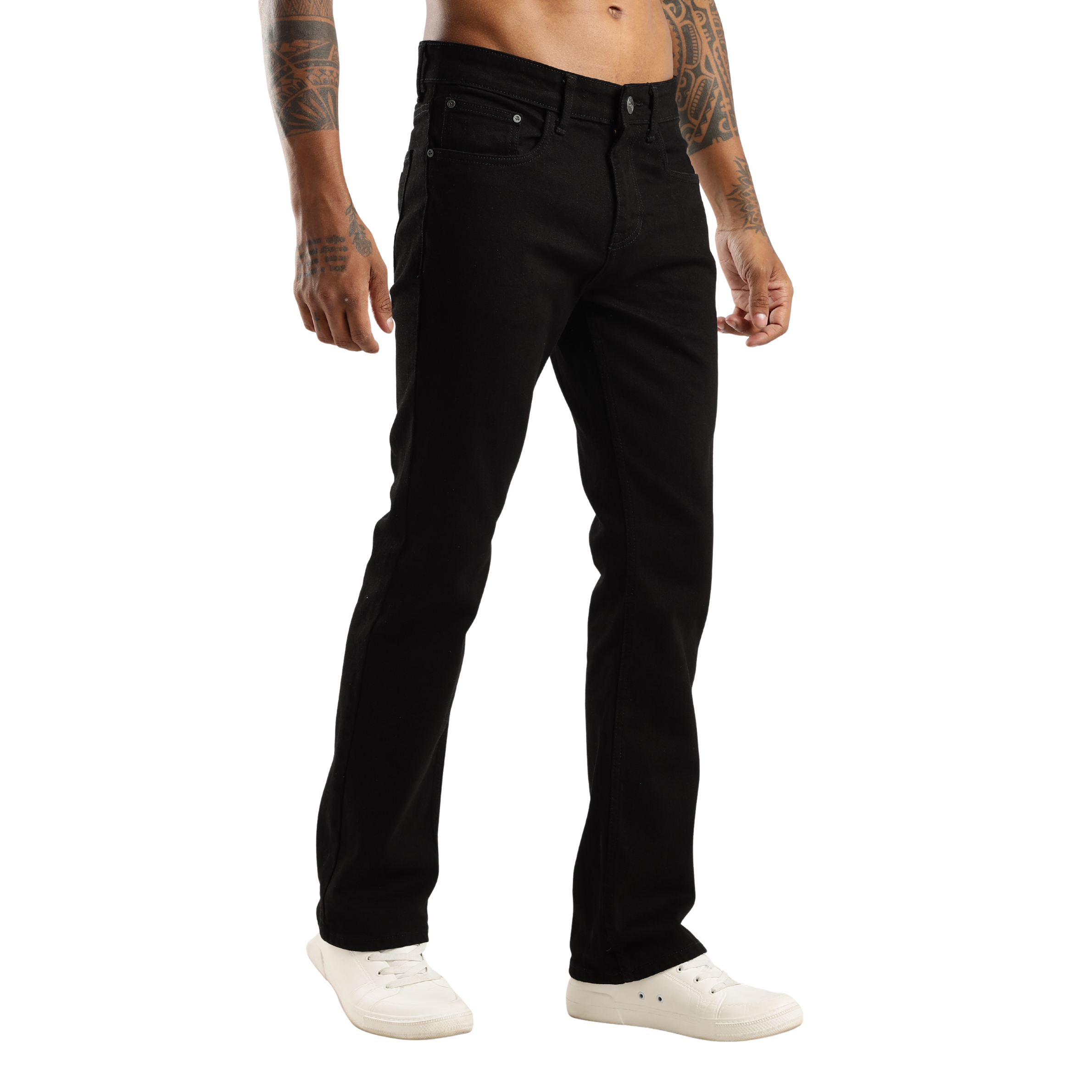 The-Rugged Sleek Bootcut Jeans for Men – Shadow Trail