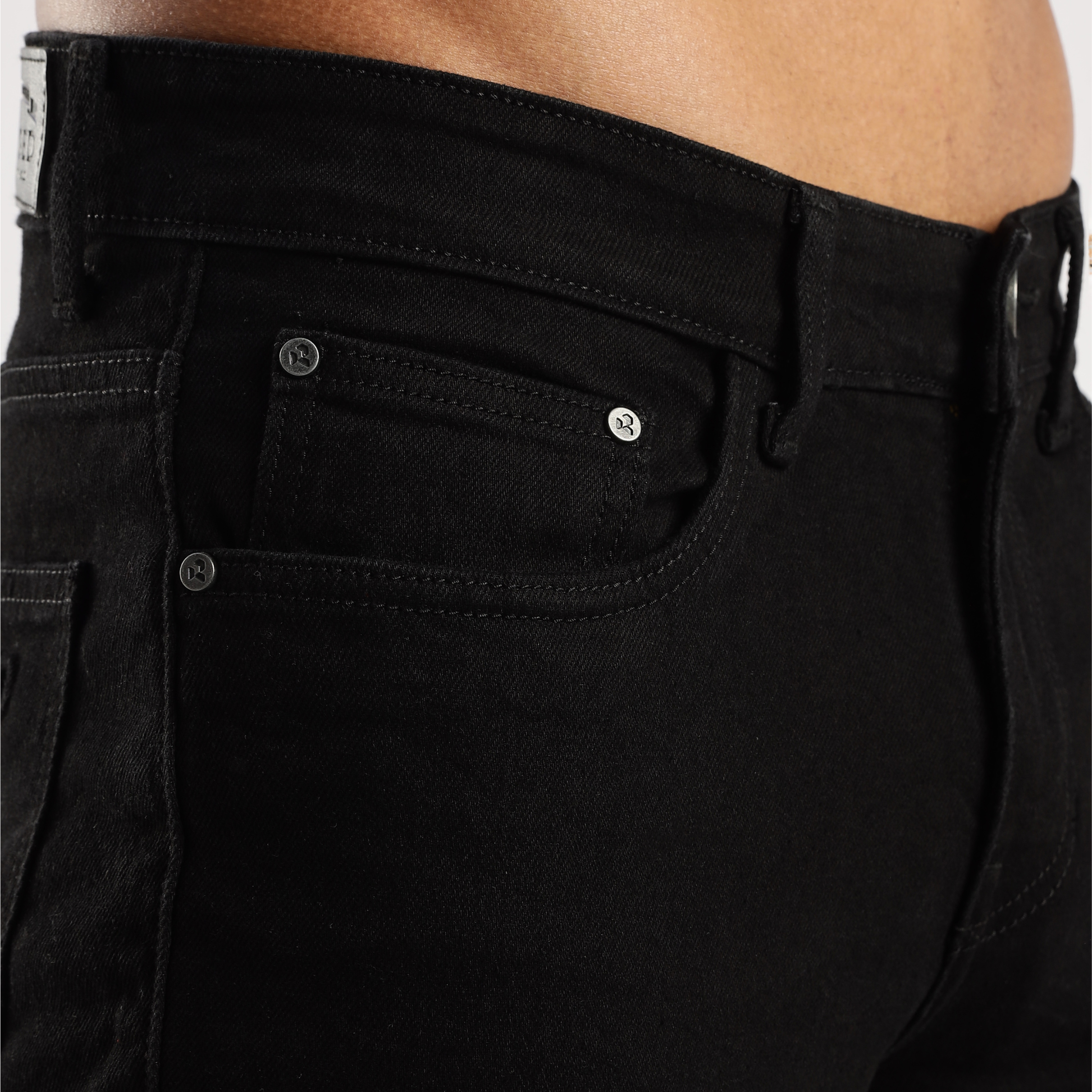 Sleek Straight Fit Men's Jeans – Shadow Trail
