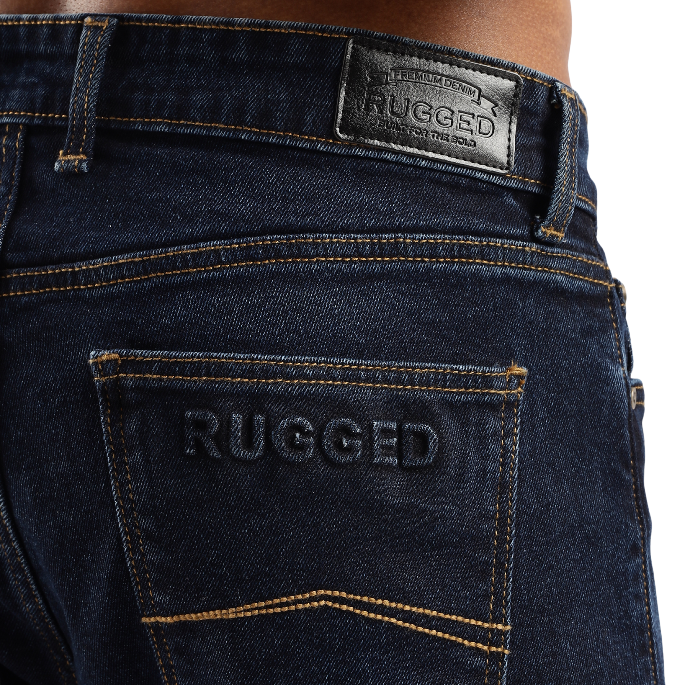 Sleek Tapered Fit Men's Jeans – Steel Wave