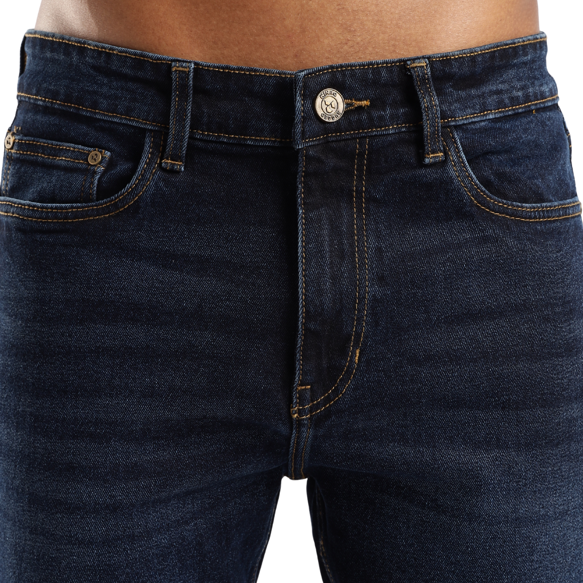 Sleek Tapered Fit Men's Jeans – Steel Wave