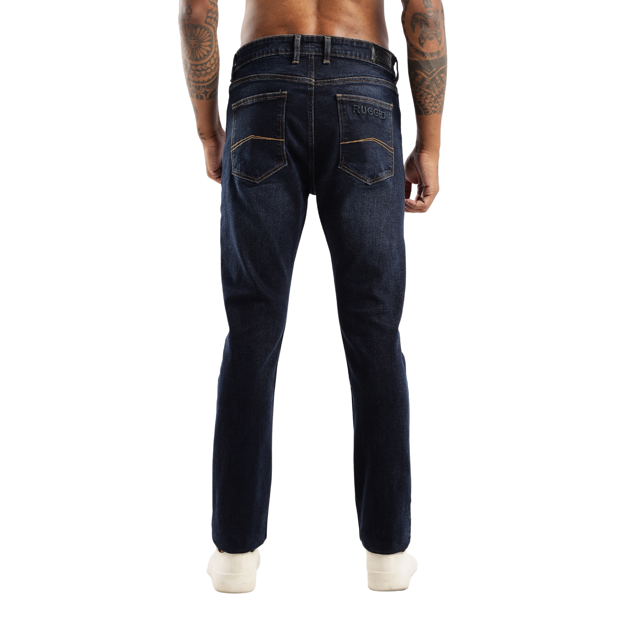 Sleek Tapered Fit Men's Jeans – Steel Wave